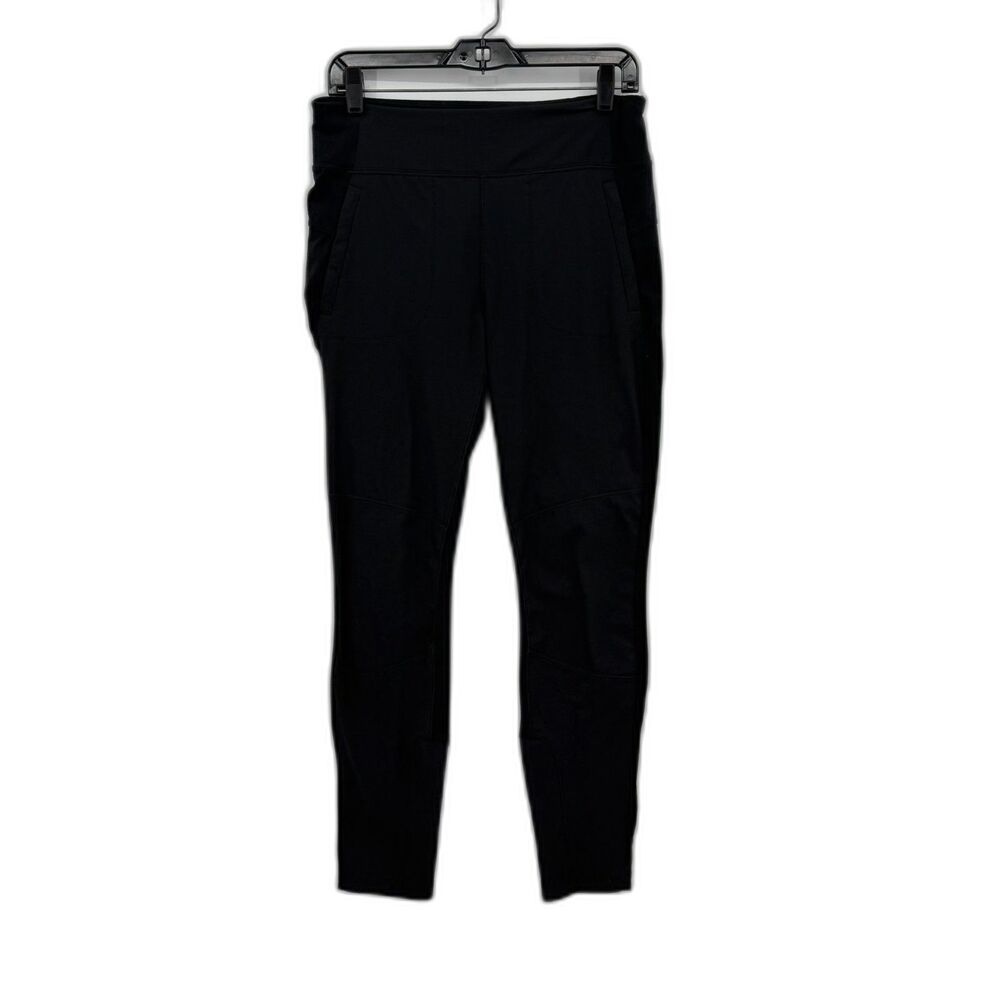 Athleta Women Black Hi Rise Jogger Sz 10 54023 Riding Pant Stretch Pull On